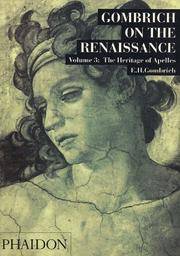 The Heritage of Apelles by E. H Gombrich - Paperback - from Russell Books Ltd (SKU: ING9780714820118)