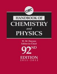 CRC Handbook of Chemistry and Physics