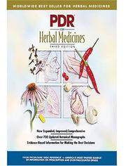 Physician's Desk Reference for Herbal Medicines