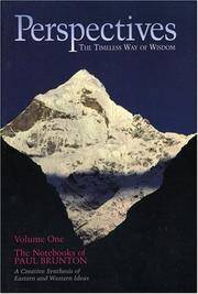 image of Notebooks of Paul Brunton: Perspectives