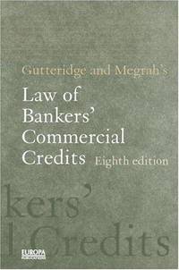 Gutteridge and Megrah's Law Of Bankers' Commercial Credits