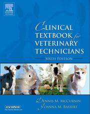 Clinical Textbook For Veterinary Technicians Sixth Edition McCurnin DVM MS Dipl ACVS, Dennis M. And Bassert VMD, Joanna M. By 0 - Used Books - Hardcover