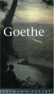 Goethe (Everyman's Library)