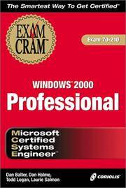 MCSE Windows 2000 Professional Exam Cram (Exam 70-210)