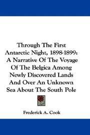 Through the First Antarctic Night, 1898-1899