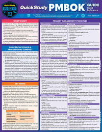 PMBOK Guide Quick Reference - for 7th Edition QuickStudy Laminated Reference Guide
