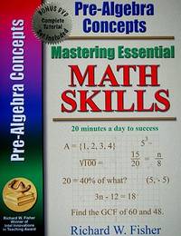 Mastering Essential Math Skills PRE-ALGEBRA CONCEPTS....INCLUDING AMERICA'S MATH TEACHER DVD WITH...