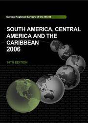 South America, Central America, and the Caribbean 2006 (Regional Surveys of the World) by N