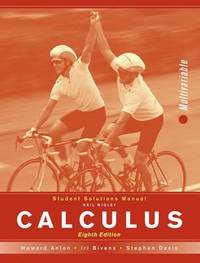 Calculus, Student Solutions Manual: MV : Multivariable
