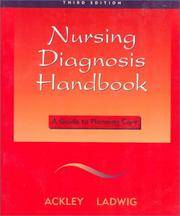 image of Nursing Diagnosis Handbook : A Guide to Planning Care