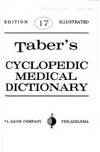 Taber’s Cyclopedic Medical Dictionary 17th Edition