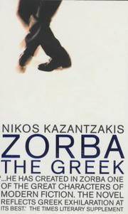 image of Zorba the Greek (Faber Fiction Classics)