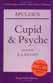 image of Apuleius: Cupid and Psyche (Cambridge Greek and Latin Classics - Imperial Library)