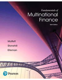 cover of Fundamentals of Multinational Finance (6th Edition) (The Pearson Series in Finance)