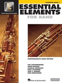 Essential Elements for Band &acirc; Bassoon Book 1 with EEi Online Resources |...