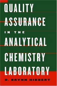 Quality Assurance In The Analytical Chemistry Laboratory