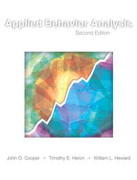 Applied Behavior Analysis : 2nd Edition by Cooper, John O. & Timothy E. Heron & William L. Heward - 2007