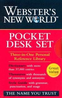 WNW Dictionary, Thesaurus, Style Guide Pocket DeskSet