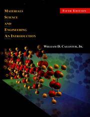 Materials Science and Engineering: An Introduction (5th Edition) by Callister Jr., William D