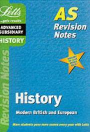 AS Revision Notes: History: AS Level Revision Notes (Letts AS revision notes)