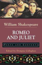 cover of Romeo and Juliet (Bedford Shakespeare Series)
