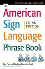 The American Sign Language Phrase Book