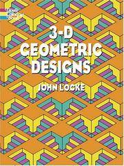 image of 3-D Geometric Designs (Dover Design Coloring Books)