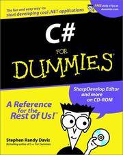 image of C# For Dummies