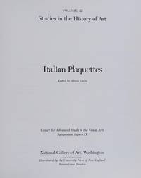 ITALIAN PLAQUETTES Studies in the History of Art Volume 22