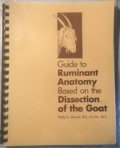 Goats Ruminant System Guide to Ruminant Anatomy Based on the Dissection of the Goat by ...