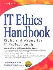 IT Ethics Handbook: Right and Wrong for IT Professionals