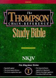 The Thompson Chain-Reference Study Bible - New International Version