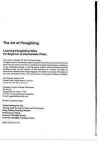 The Art of Paragliding