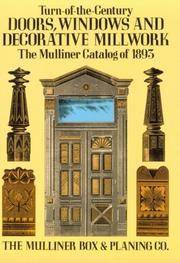 Turn-of-the-Century Doors, Windows and Decorative Millwork: The Mulliner Catalog of 1893