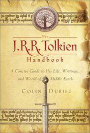 The J R R Tolkien Handbook