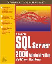 Learn SQL Server 2000 Administration