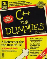 C++ For Dummies by Stephen R Davis - Paperback - 1996 - from preownedcdsdvdsgames (SKU: 957-D-0018)