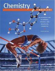 cover of Chemistry: An Introduction to General, Organic, and Biological Chemistry with The Chemistry Place CD-ROM (9th Edition)