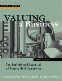 Valuing A Business, 4th Edition