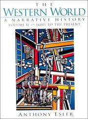 image of The Western World: A Narrative History, Volume II: 1600s to the Present (2nd Edition)