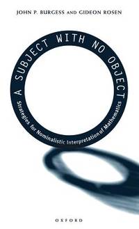 A Subject With No Object: Strategies for Nominalistic Interpretation of Mathematics