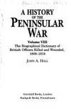 History of the Penin. (vol 8) War: the Biographical Dictionary of British Officers Kille (History...