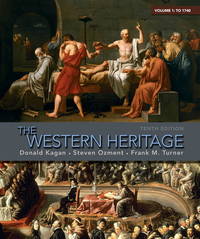 The Western Heritage Volume 1 by Donald Kagan