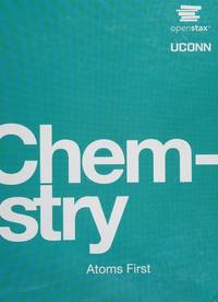 Chemistry: Atoms First by OpenStax (Official Print Version, hardcover, full color)