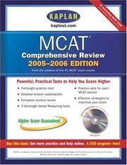 Kaplan MCAT Comprehensive Review 2005-2006; with CD ROM