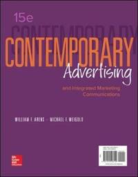 Contemporary Advertising  Integrated Marketing Communications