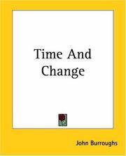 image of Time And Change