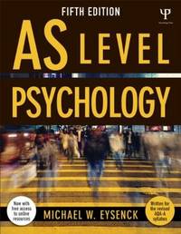 AS level psychology, 5th ed.