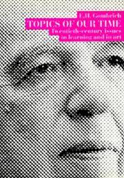 cover of Topics of Our Time: Comments on Twentieth-Century Issues in Learning and in Art
