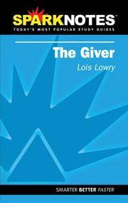 image of The Giver (SparkNotes Literature Guide) (Volume 8) (SparkNotes Literature Guide Series)